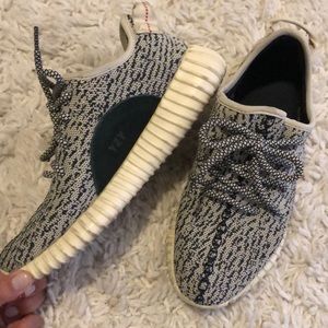 Yeezy Boosts in Turtle Dove
